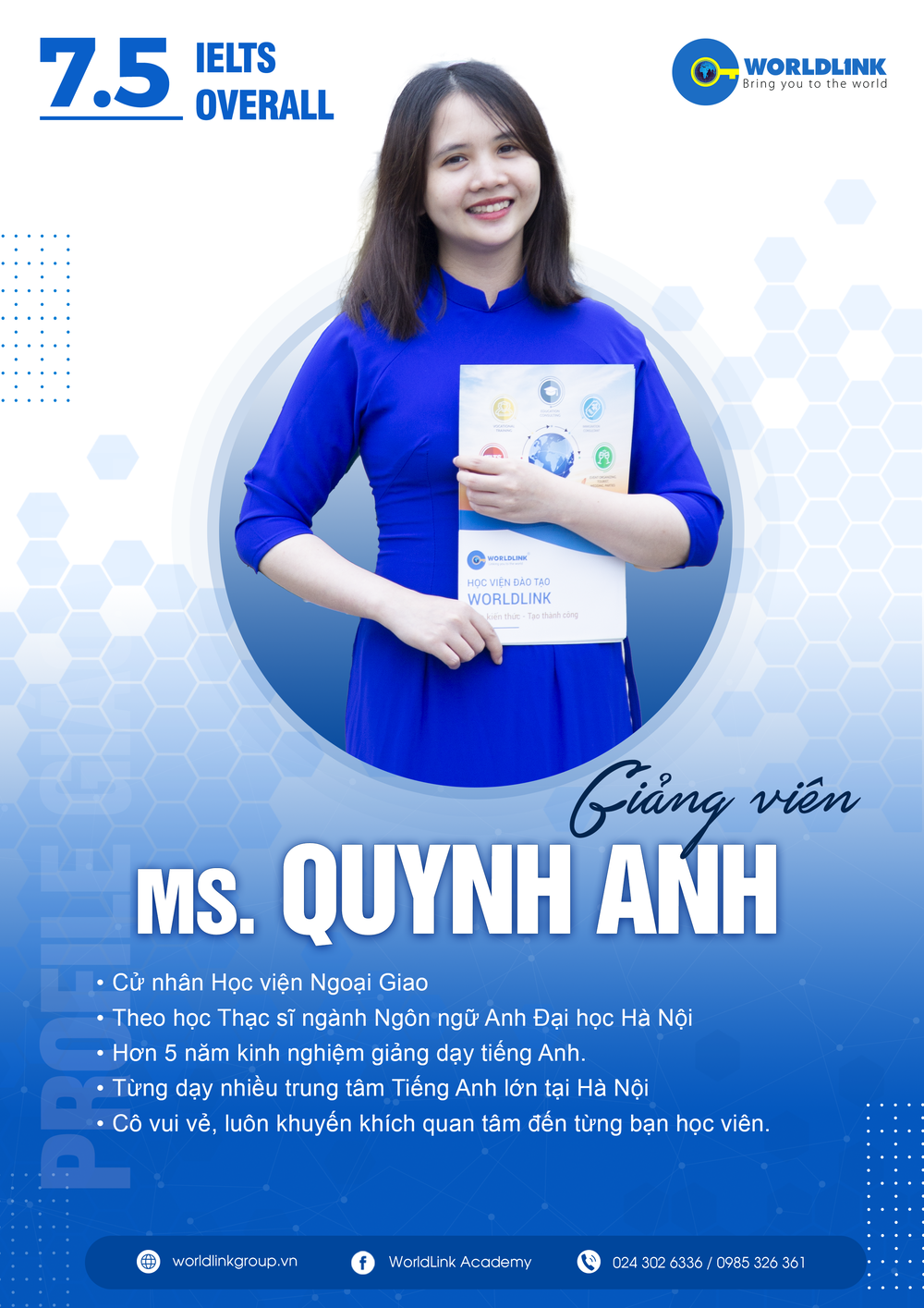 Ms Nguyễn Quỳnh Anh  - Worldlink